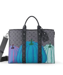 Uomo Louis Vuitton Icone Monogram | Lv X Yk Borsa Tote Weekend