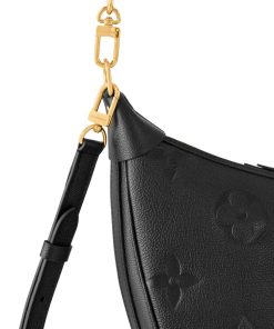 Donna Louis Vuitton Selezione Di Borse In Pelle | Borsa Loop Hobo Nero