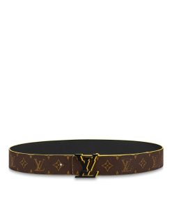 Uomo Louis Vuitton Cinture | Cintura Lv Broken 40 Mm Reversibile