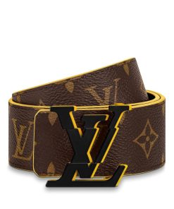 Uomo Louis Vuitton Cinture | Cintura Lv Broken 40 Mm Reversibile