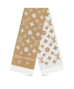 Donna Louis Vuitton Sciarpe | Sciarpa Lv Essential Shine Beige