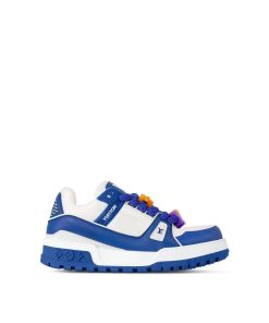 Uomo Louis Vuitton Sneakers | Sneaker Lv Trainer Maxi Blu