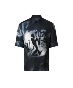 Uomo Louis Vuitton Camicie | Camicia A Maniche Corte