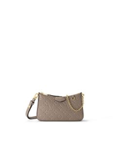 Donna Louis Vuitton Mini Bags | Pochette Easy Pouch On Strap Grigio Tortora