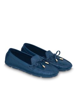 Donna Louis Vuitton Mocassini E Ballerine | Mocassino Basso Gloria Blue Marine