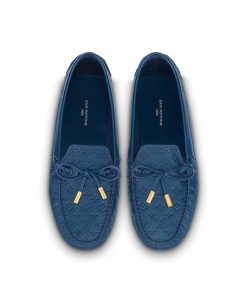 Donna Louis Vuitton Mocassini E Ballerine | Mocassino Basso Gloria Blue Marine