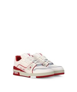 Uomo Louis Vuitton Sneakers | Sneaker Lv Trainer Rosso