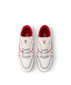 Uomo Louis Vuitton Sneakers | Sneaker Lv Trainer Rosso