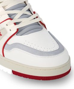 Uomo Louis Vuitton Sneakers | Sneaker Lv Trainer Rosso