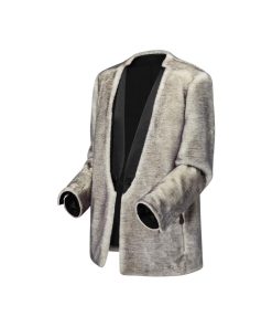 Donna Louis Vuitton Cappotti E Giacche | Blazer In Pelliccia Ecologica Con Revers In Satin