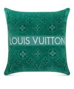 Uomo Louis Vuitton Accessori Per La Casa | Cuscino Da Spiaggia Lvacation Verde