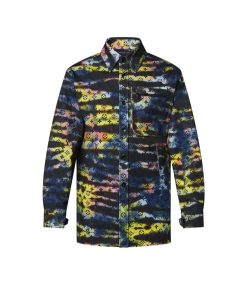 Uomo Louis Vuitton Camicie | Camicia In Denim Con Motivo Monogram Tie & Dye