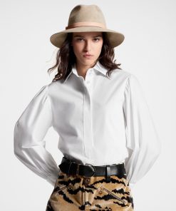 Donna Louis Vuitton Cappelli E Guanti | Fedora Felt In Love Beige