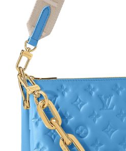 Donna Louis Vuitton Borse Con Catenella E Clutches | Borsa Coussin Mm Bleuet