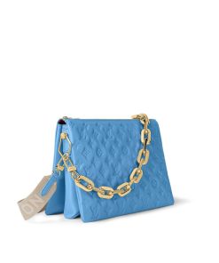 Donna Louis Vuitton Borse Con Catenella E Clutches | Borsa Coussin Mm Bleuet