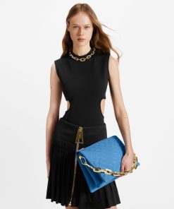 Donna Louis Vuitton Borse Con Catenella E Clutches | Borsa Coussin Mm Bleuet