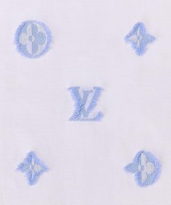 Uomo Louis Vuitton Camicie | Camicia In Cotone A Maniche Corte