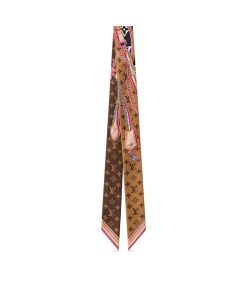 Donna Louis Vuitton Foulard In Seta E Bandeaux | Bandeau Ultimate Monogram Bb Nero