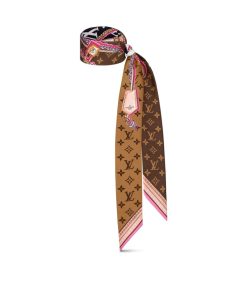 Donna Louis Vuitton Foulard In Seta E Bandeaux | Bandeau Ultimate Monogram Bb Nero