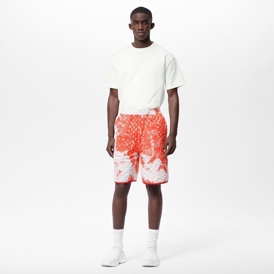 Uomo Louis Vuitton Pantaloni | Shorts Sportivi In Nylon