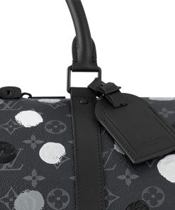 Uomo Louis Vuitton Icone Monogram | Lv X Yk Keepall Bandouliere 55