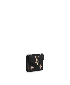 Donna Louis Vuitton Portafogli Compatti | Portafoglio Victorine Nero/Beige