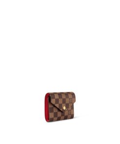 Donna Louis Vuitton Portafogli Compatti | Portafoglio Victorine Rosso