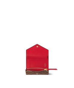 Donna Louis Vuitton Portafogli Compatti | Portafoglio Victorine Rosso