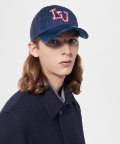 Uomo Louis Vuitton Cappelli E Guanti | Cappello Lv Varsity