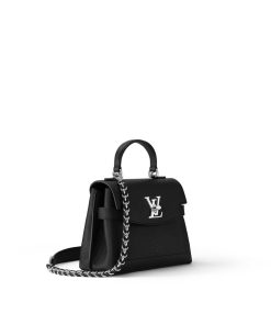 Donna Louis Vuitton Selezione Di Borse In Pelle | Borsa Lockme Ever Mini Nero