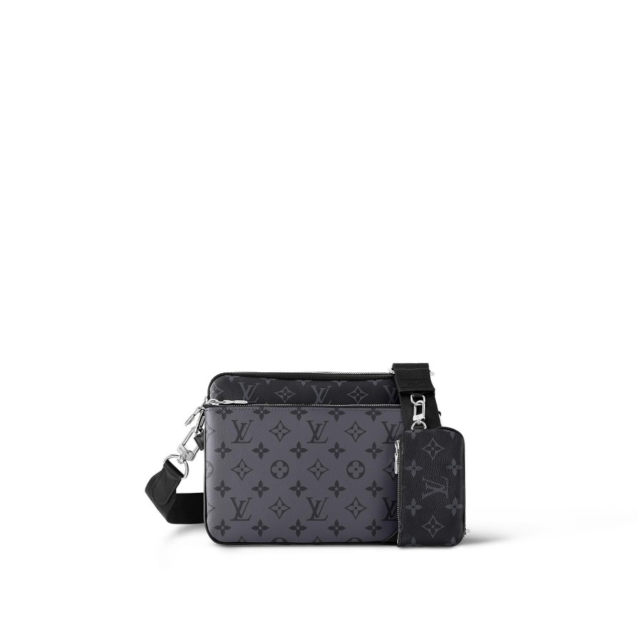 Uomo Louis Vuitton Icone Monogram | Trio Messenger