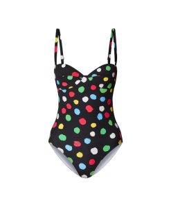 Donna Louis Vuitton Costumi | Lv X Yk Costume Da Bagno Intero Con Motivo Painted Dots