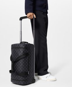 Uomo Louis Vuitton Valigie Con Rotelle | Borsone Horizon Soft Duffle 55