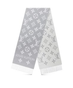 Donna Louis Vuitton Sciarpe | Sciarpa Lv Essential Gris Clair