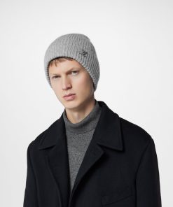 Uomo Louis Vuitton Cappelli E Guanti | Berretto Lv Ahead Grigio