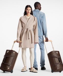 Uomo Louis Vuitton Valigie Con Rotelle | Borsone Horizon Soft Duffle 55