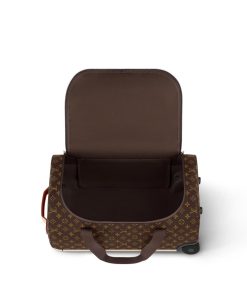 Uomo Louis Vuitton Valigie Con Rotelle | Borsone Horizon Soft Duffle 55