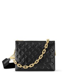 Donna Louis Vuitton Borse A Spalla E Borse A Tracolla | Borsa Coussin Pm Nero