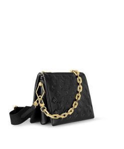 Donna Louis Vuitton Borse A Spalla E Borse A Tracolla | Borsa Coussin Pm Nero