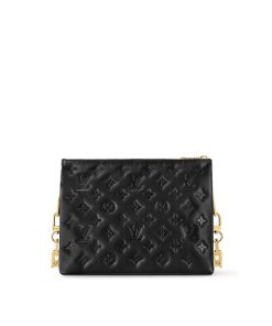 Donna Louis Vuitton Borse A Spalla E Borse A Tracolla | Borsa Coussin Pm Nero