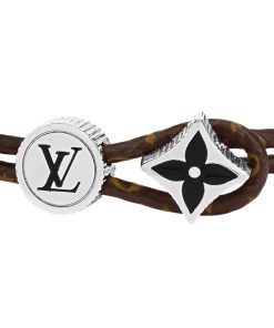 Uomo Louis Vuitton Bracciali | Bracciale Catch It Marrone