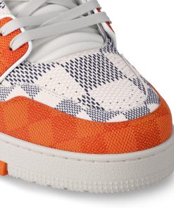 Uomo Louis Vuitton Sneakers | Sneaker Lv Trainer Arancione