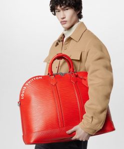 Uomo Louis Vuitton Selezione Di Borse In Pelle | Alma Travel Gm