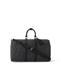 Uomo Louis Vuitton Borse Da Viaggio | Keepall Bandouliere 45