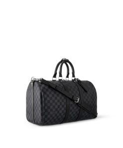 Uomo Louis Vuitton Borse Da Viaggio | Keepall Bandouliere 45