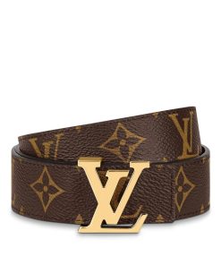 Donna Louis Vuitton Cinture | Cintura Lv Initiales 30 Mm Reversibile Rosso