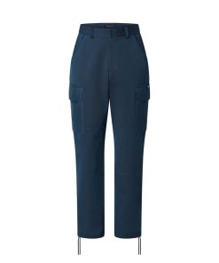 Uomo Louis Vuitton Pantaloni | Pantaloni Cargo Con Inserti Lvse Corbeau