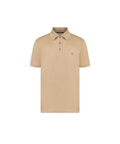 Uomo Louis Vuitton T-Shirt E Polo | Polo Classica In Cotone Beige