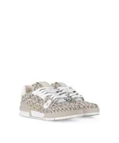 Uomo Louis Vuitton Sneakers | Sneaker Lv Trainer Beige