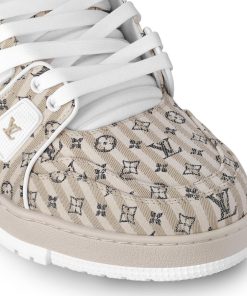 Uomo Louis Vuitton Sneakers | Sneaker Lv Trainer Beige